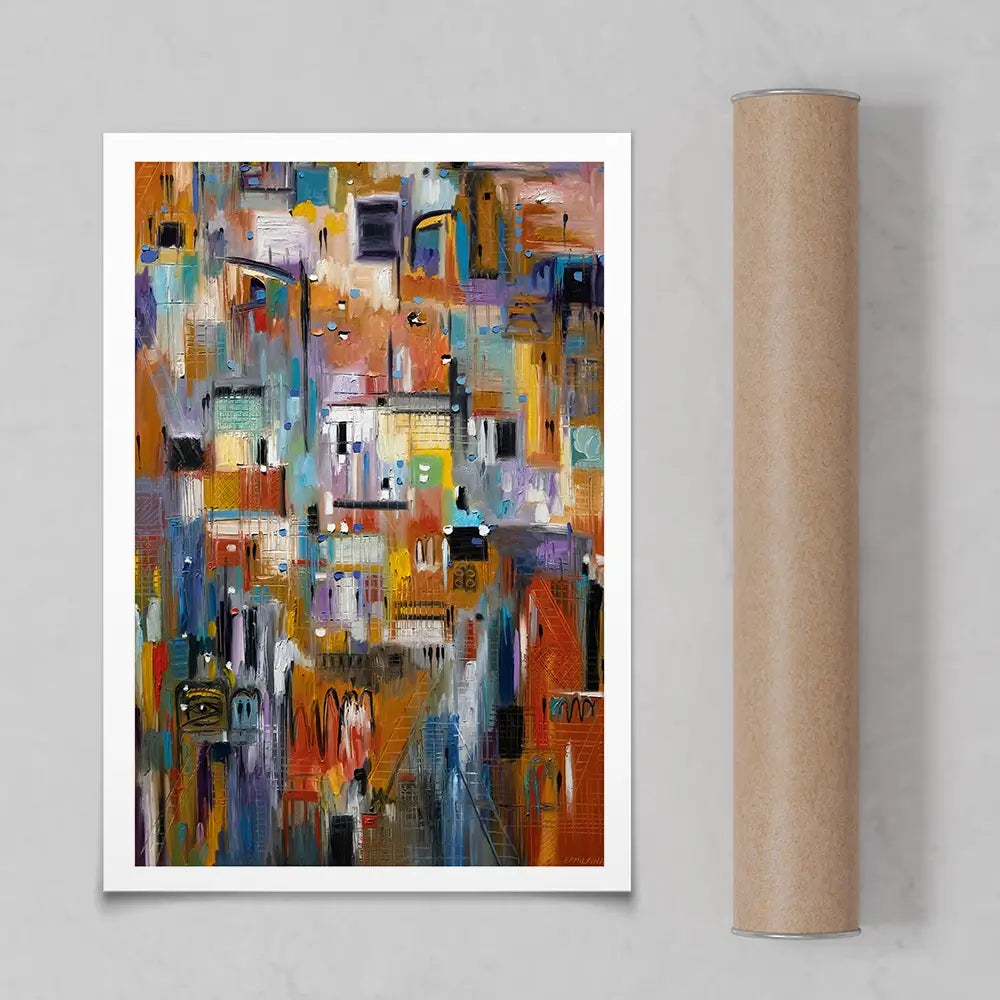A Day At The Museum Art Print A Day At The Museum Art Print wall art product Ekaterina Ermilkina