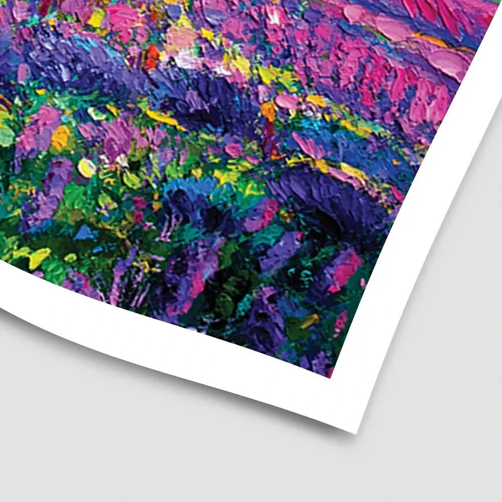 A Field Filled With Colour Art Print A Field Filled With Colour Art Print wall art product Ivailo Nikolov / Shutterstock