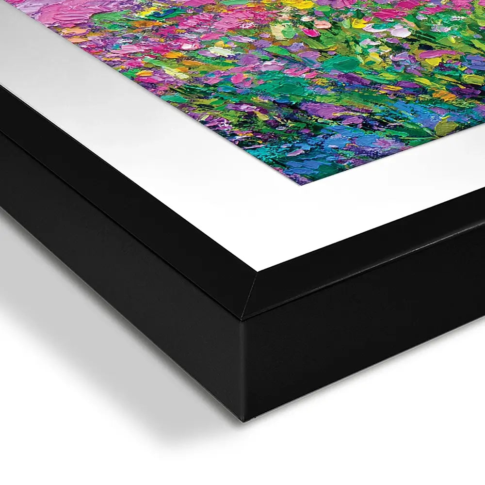 A Field Filled With Colour Square Framed Art Print A Field Filled With Colour Square Framed Art Print wall art product Ivailo Nikolov / Shutterstock