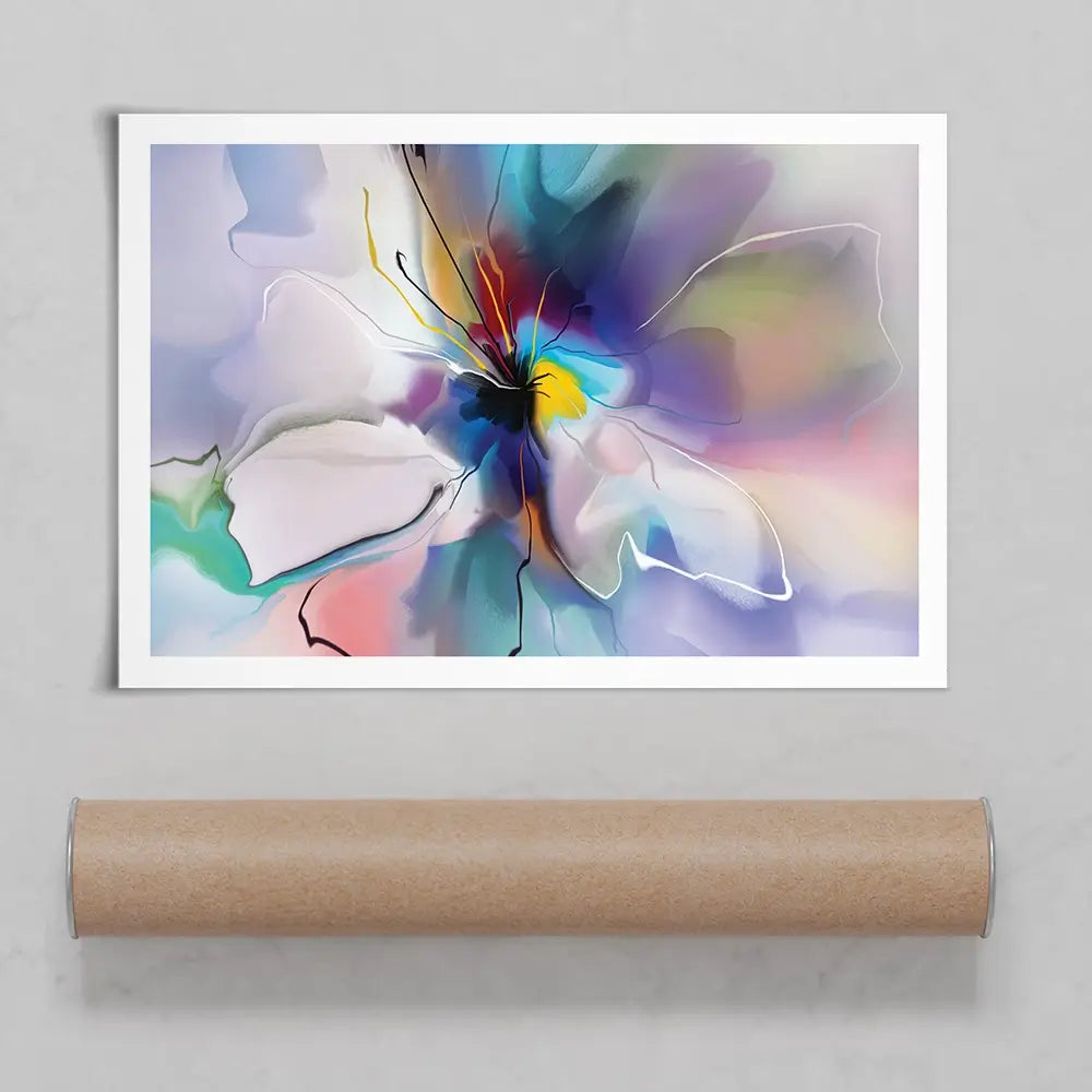 A Flower Art Print A Flower Art Print wall art product Teni / Shutterstock