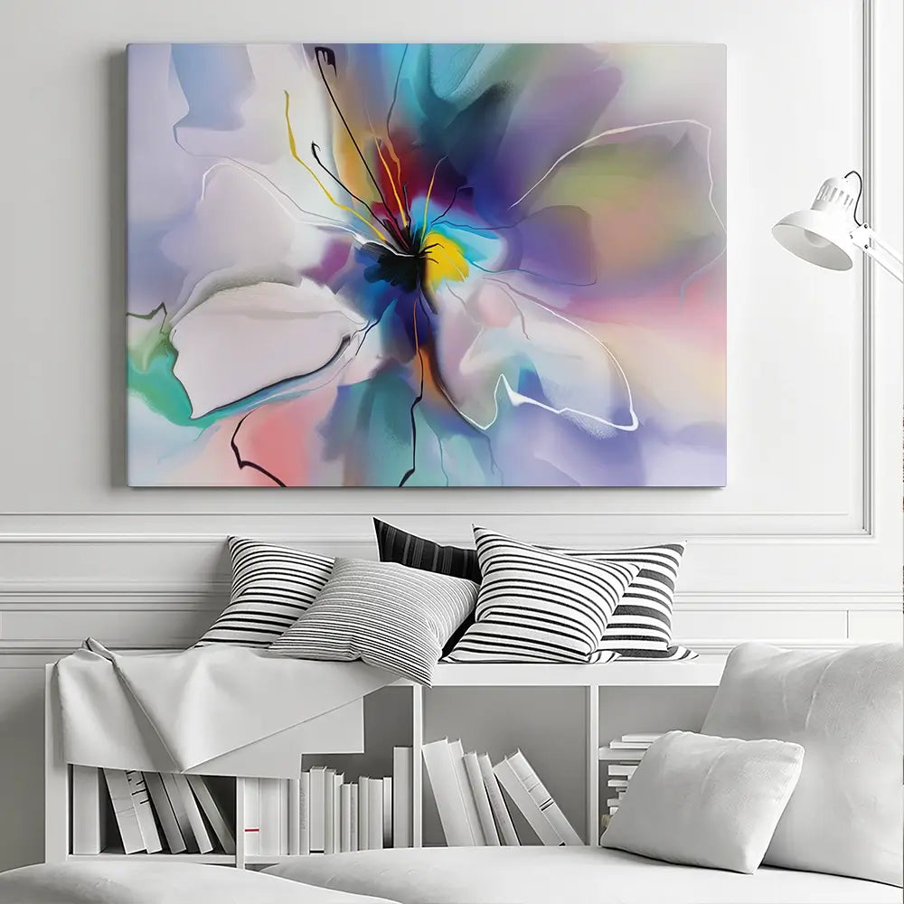 A Flower Canvas Print A Flower Canvas Print wall art product Teni / Shutterstock