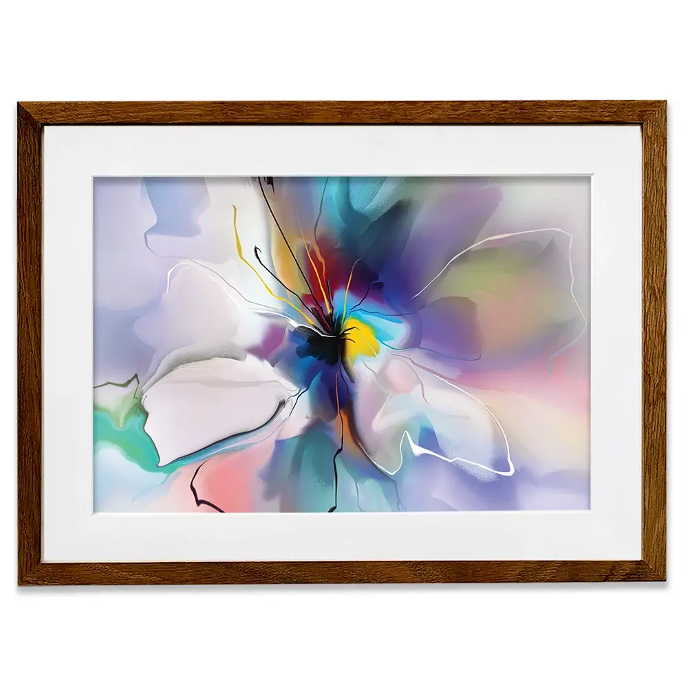 A Flower Framed Art Print A Flower Framed Art Print wall art product Teni / Shutterstock
