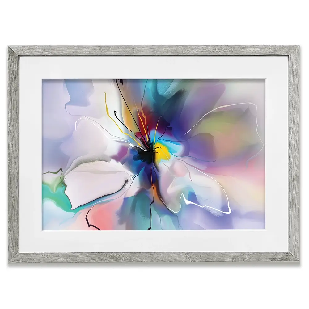 A Flower Framed Art Print A Flower Framed Art Print wall art product Teni / Shutterstock