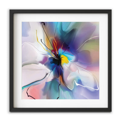 A Flower Square Framed Art Print wall art product Teni / Shutterstock