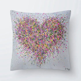 A Happy Heart Cushion A Happy Heart Cushion wall art product Jo Gough