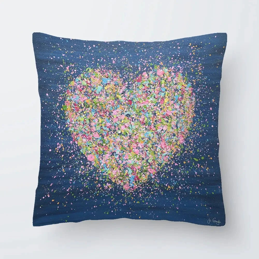 A Heart Full Of Love Cushion A Heart Full Of Love Cushion wall art product Jo Gough