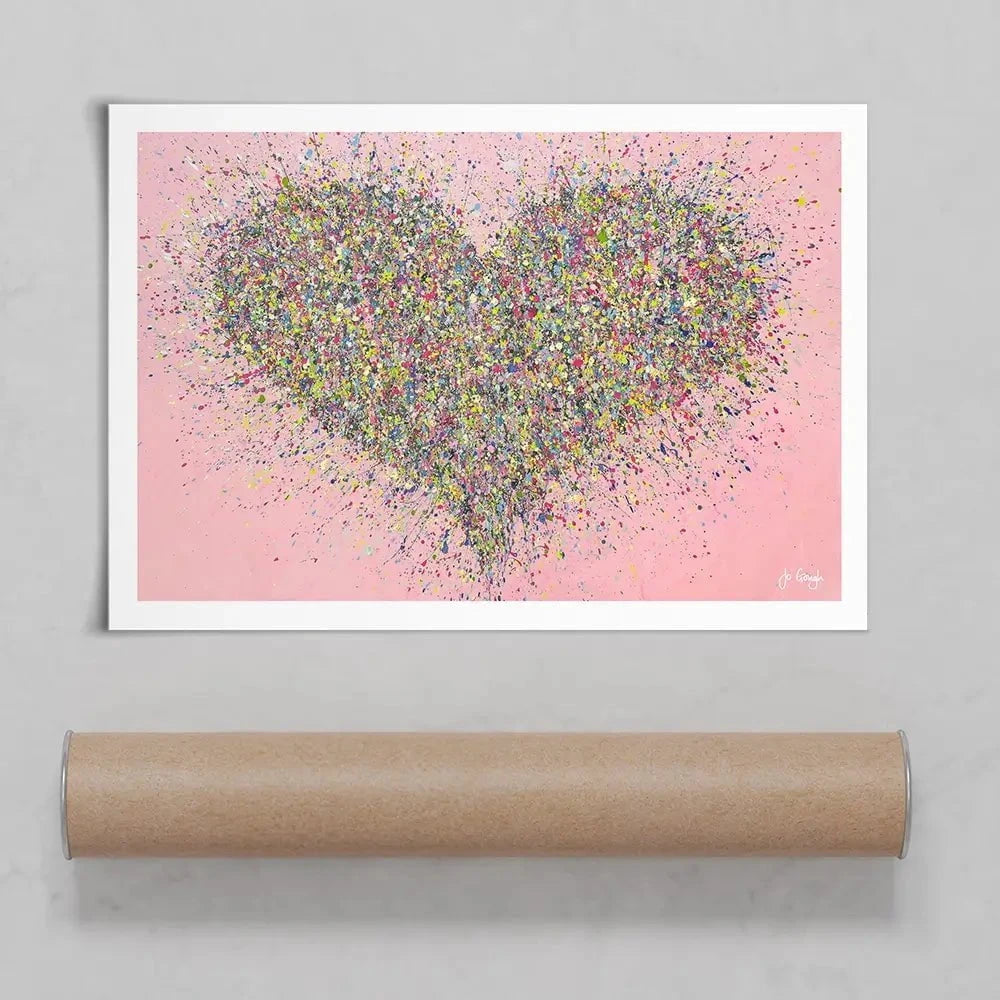 A Joyful Heart Art Print A Joyful Heart Art Print wall art product Jo Gough
