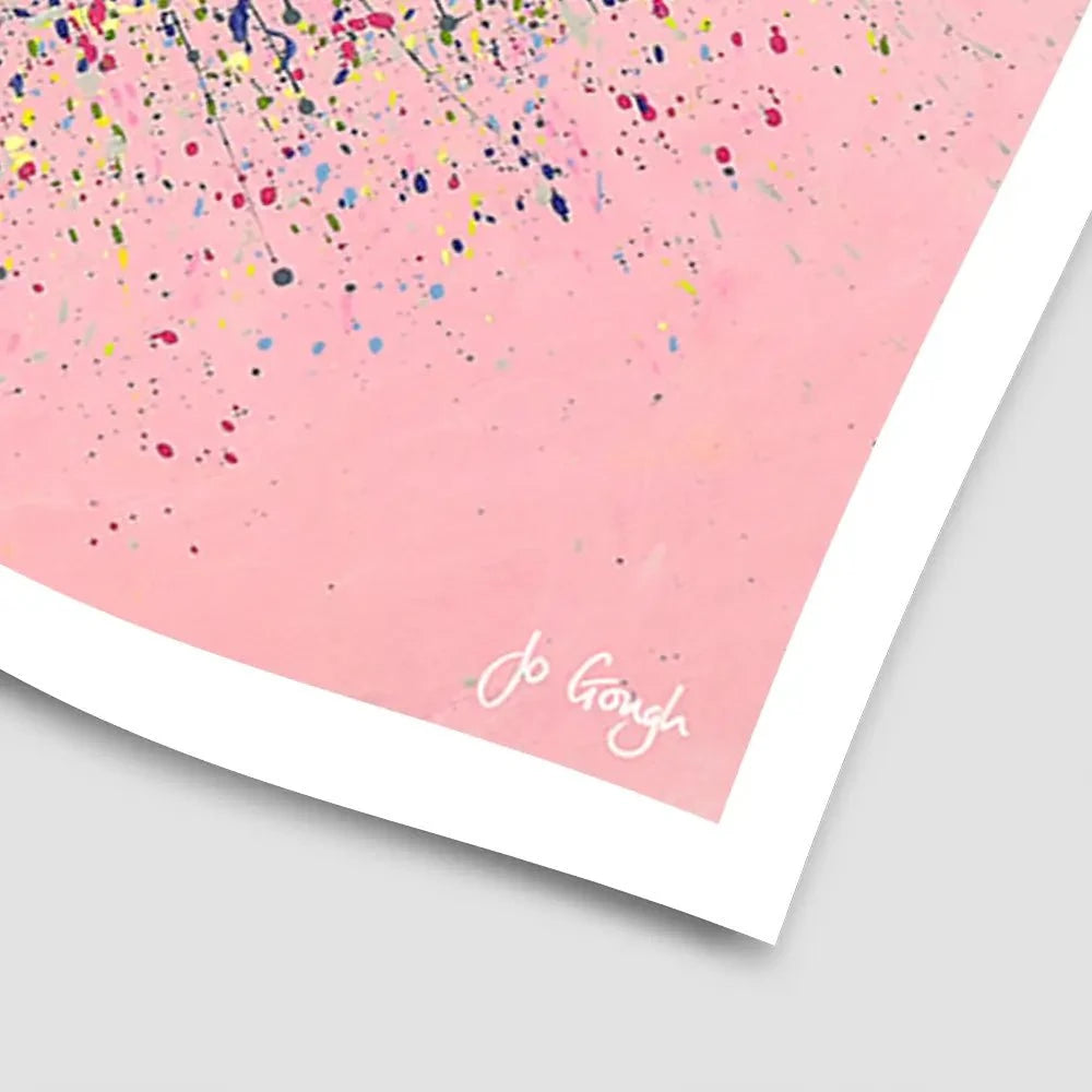 A Joyful Heart Art Print A Joyful Heart Art Print wall art product Jo Gough
