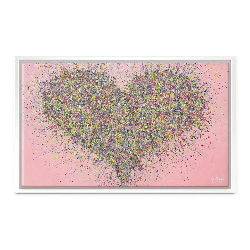 A Joyful Heart Canvas Print A Joyful Heart Canvas Print wall art product Jo Gough