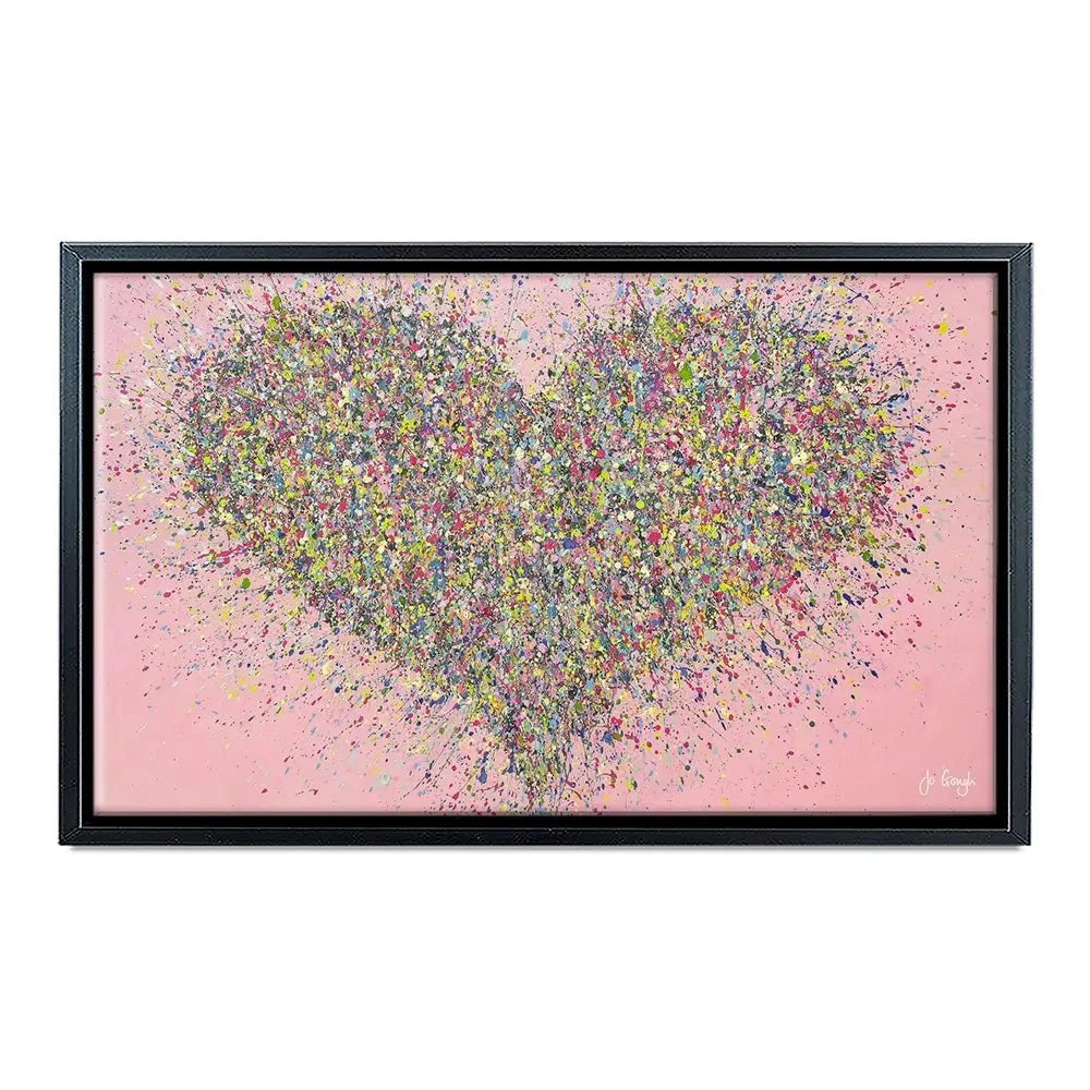 A Joyful Heart Canvas Print A Joyful Heart Canvas Print wall art product Jo Gough