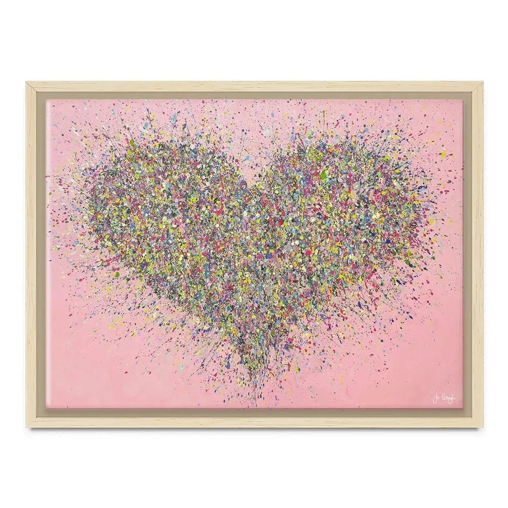 A Joyful Heart Canvas Print A Joyful Heart Canvas Print wall art product Jo Gough
