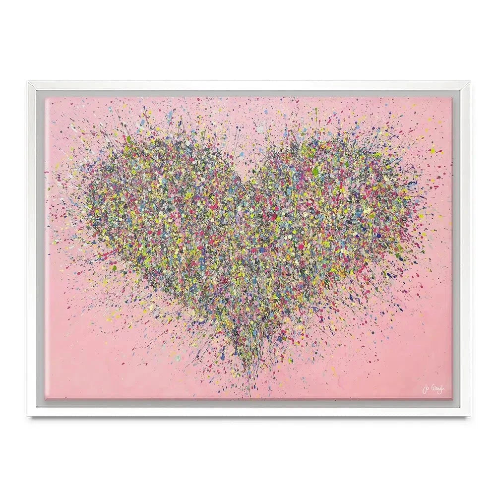 A Joyful Heart Canvas Print A Joyful Heart Canvas Print wall art product Jo Gough