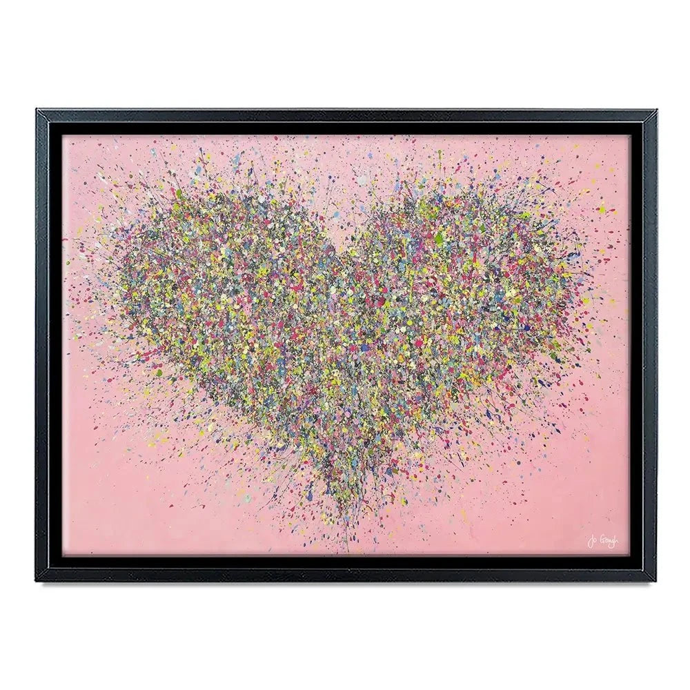 A Joyful Heart Canvas Print A Joyful Heart Canvas Print wall art product Jo Gough