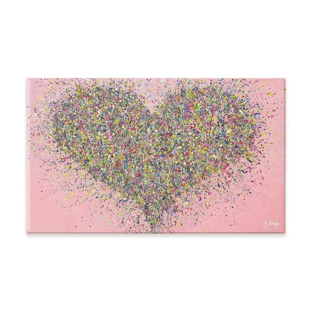 A Joyful Heart Canvas Print A Joyful Heart Canvas Print wall art product Jo Gough