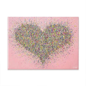 A Joyful Heart Canvas Print A Joyful Heart Canvas Print wall art product Jo Gough