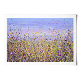 A Lavender Field Art Print A Lavender Field Art Print wall art product Olga Tkachyk