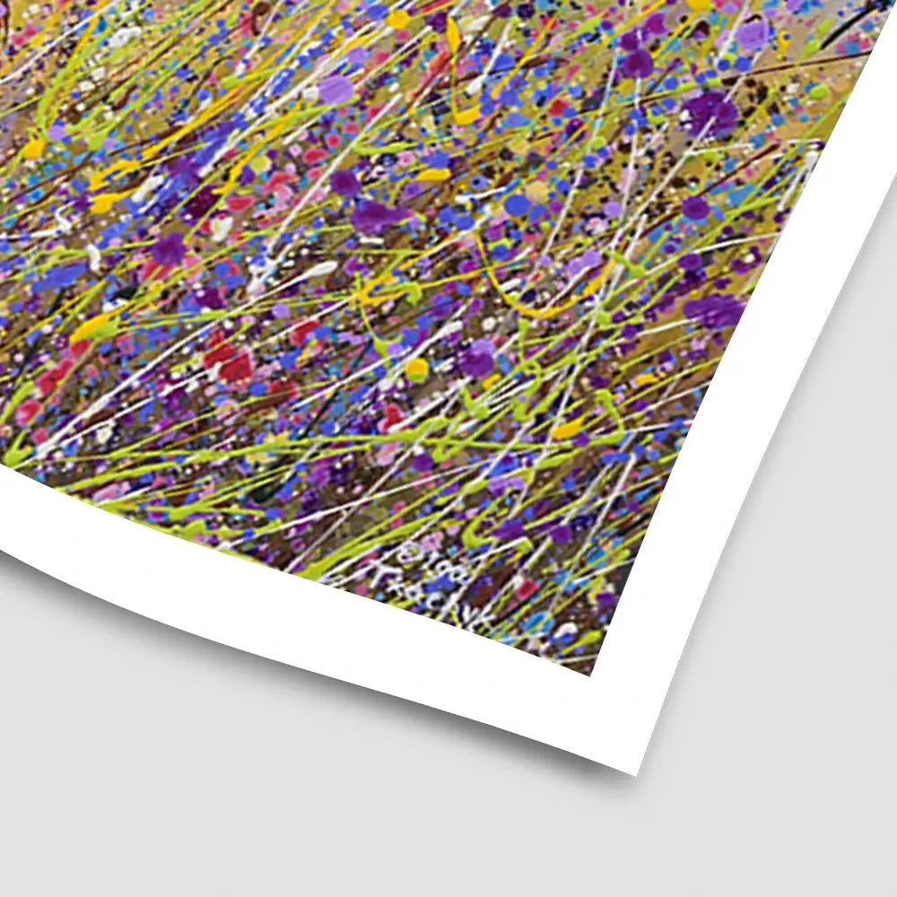 A Lavender Field Art Print A Lavender Field Art Print wall art product Olga Tkachyk