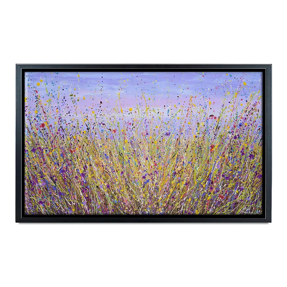 A Lavender Field Oversized Canvas Print A Lavender Field Oversized Canvas Print wall art product Olga Tkachyk