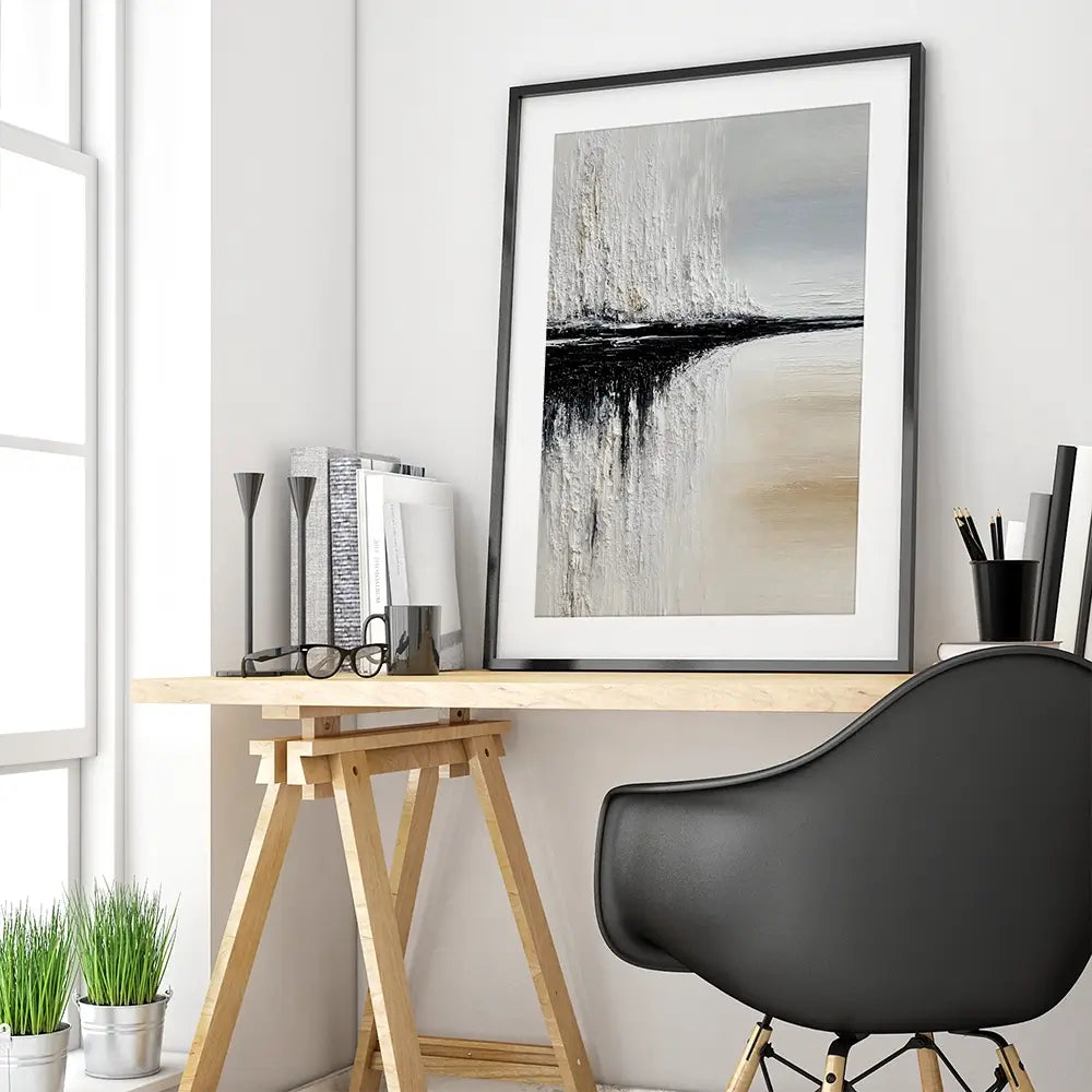 A Mirage Framed Art Print A Mirage Framed Art Print wall art product LSR Design Studio - Independent