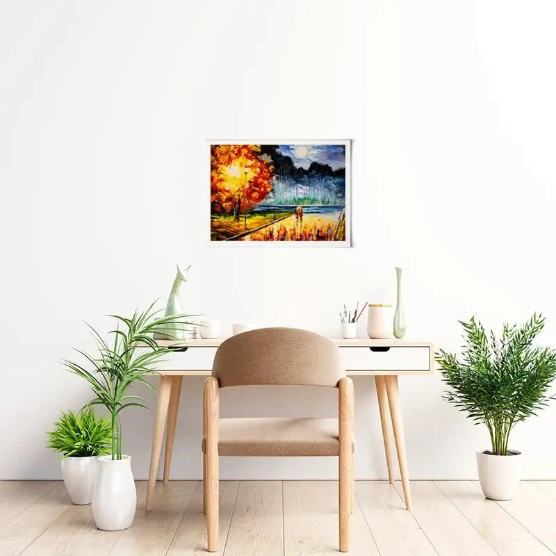 A Moonlit Walk Art Print A Moonlit Walk Art Print wall art product CYC / Shutterstock