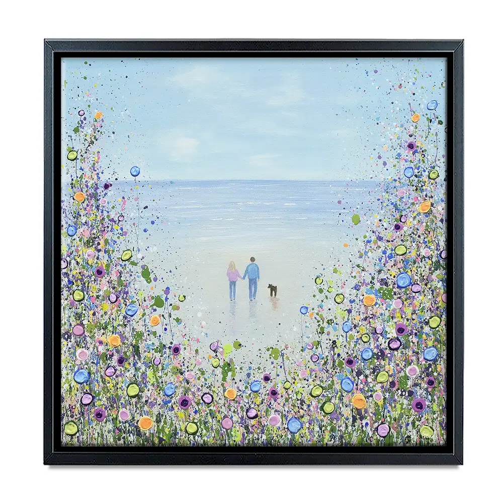 A Perfect Day Square Canvas Print A Perfect Day Square Canvas Print wall art product Jo Gough