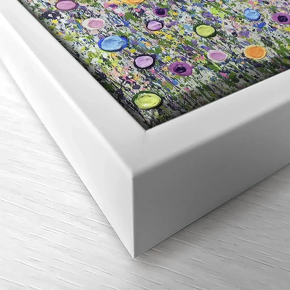 A Perfect Day Square Canvas Print A Perfect Day Square Canvas Print wall art product Jo Gough