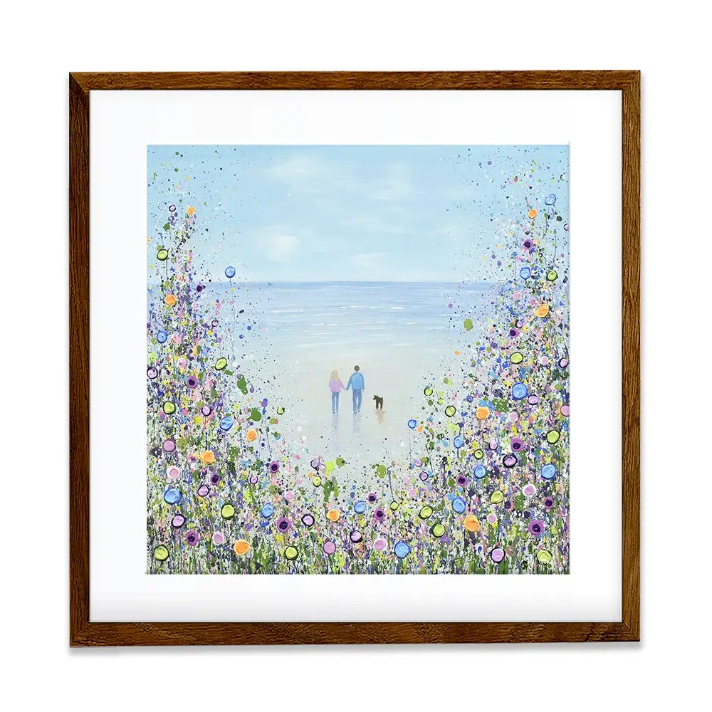 A Perfect Day Square Framed Art Print A Perfect Day Square Framed Art Print wall art product Jo Gough