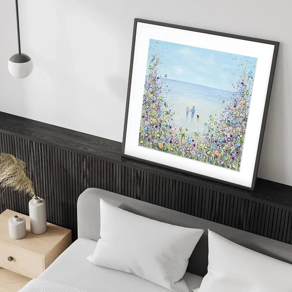 A Perfect Day Square Framed Art Print A Perfect Day Square Framed Art Print wall art product Jo Gough