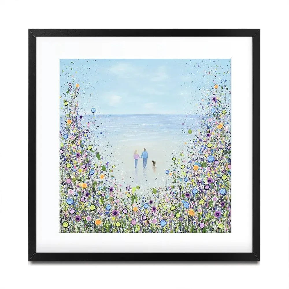 A Perfect Day Square Framed Art Print A Perfect Day Square Framed Art Print wall art product Jo Gough