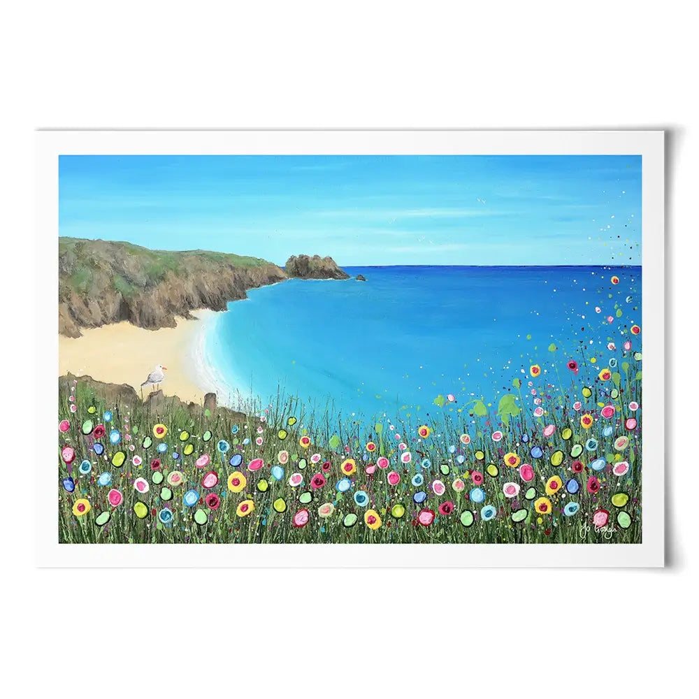 A Perfect View Art Print A Perfect View Art Print wall art product Jo Gough