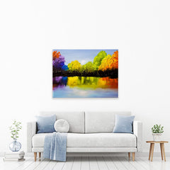 A Piece Of Heaven Canvas Print wall art product / Shutterstock