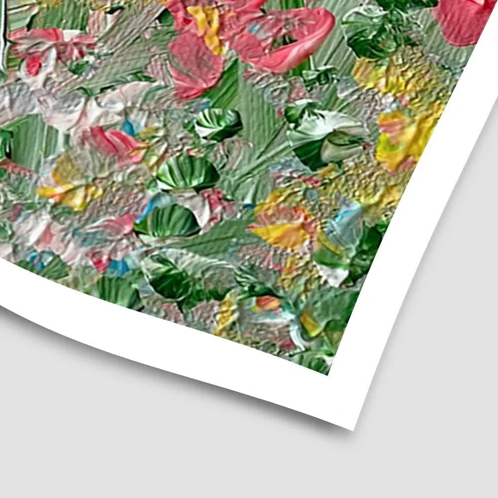 A Pink Sunrise Art Print A Pink Sunrise Art Print wall art product Charlotte Anna Reed