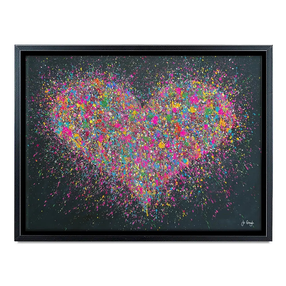 A Playful Heart Canvas Print A Playful Heart Canvas Print wall art product Jo Gough