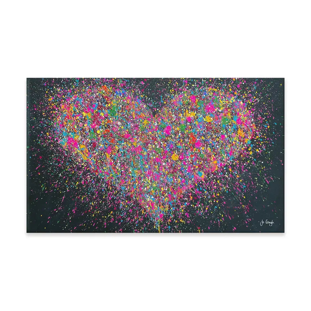 A Playful Heart Canvas Print A Playful Heart Canvas Print wall art product Jo Gough