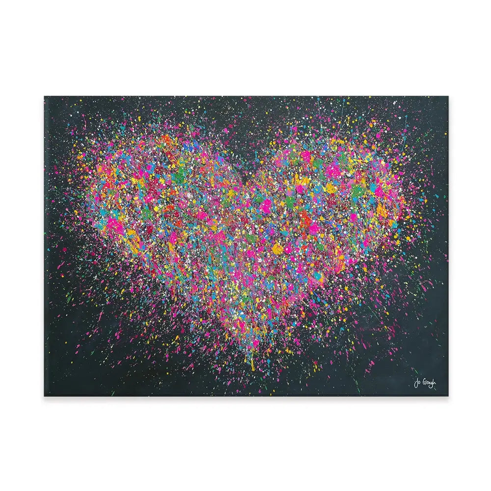 A Playful Heart Canvas Print A Playful Heart Canvas Print wall art product Jo Gough