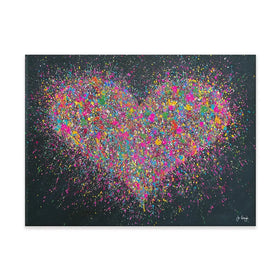 A Playful Heart Canvas Print A Playful Heart Canvas Print wall art product Jo Gough
