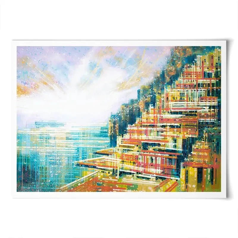 A Positano Summer Art Print A Positano Summer Art Print wall art product Marc Todd - Independent