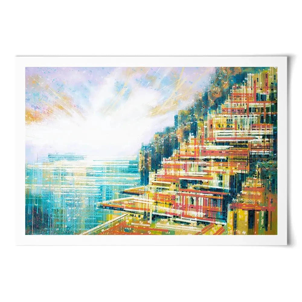 A Positano Summer Art Print A Positano Summer Art Print wall art product Marc Todd - Independent