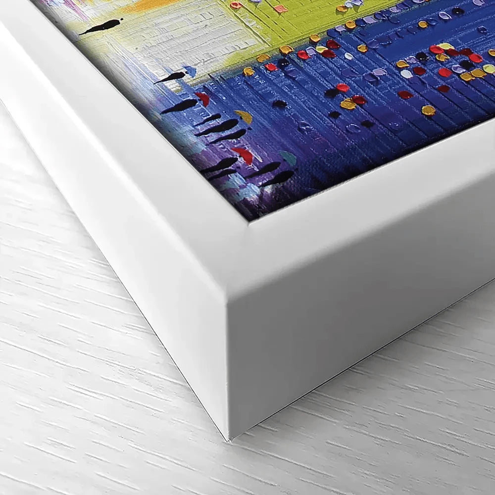 A Rainy Walk Canvas Print A Rainy Walk Canvas Print wall art product Ekaterina Ermilkina