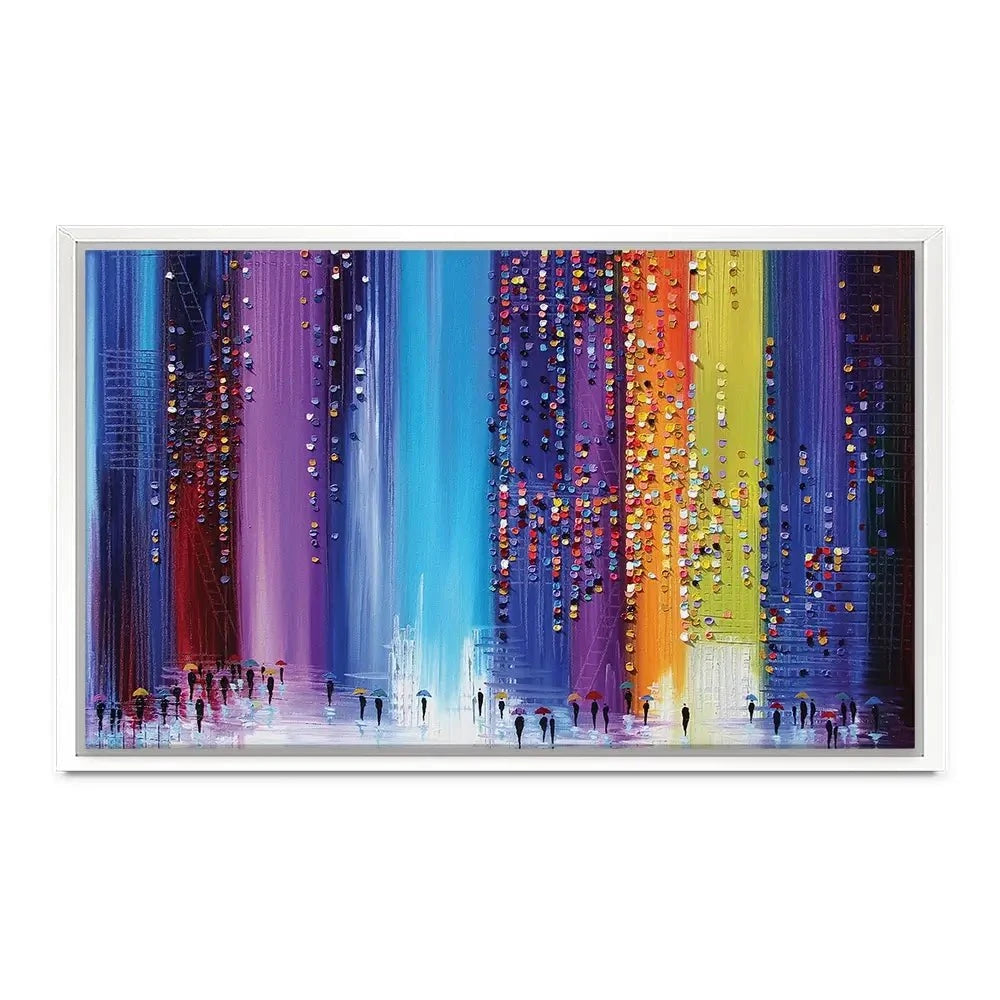 A Rainy Walk Canvas Print A Rainy Walk Canvas Print wall art product Ekaterina Ermilkina