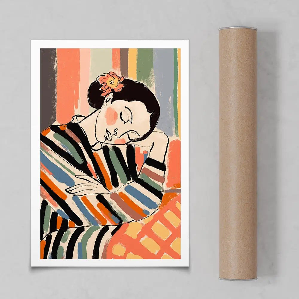 A Short Nap Art Print A Short Nap Art Print wall art product Treechild