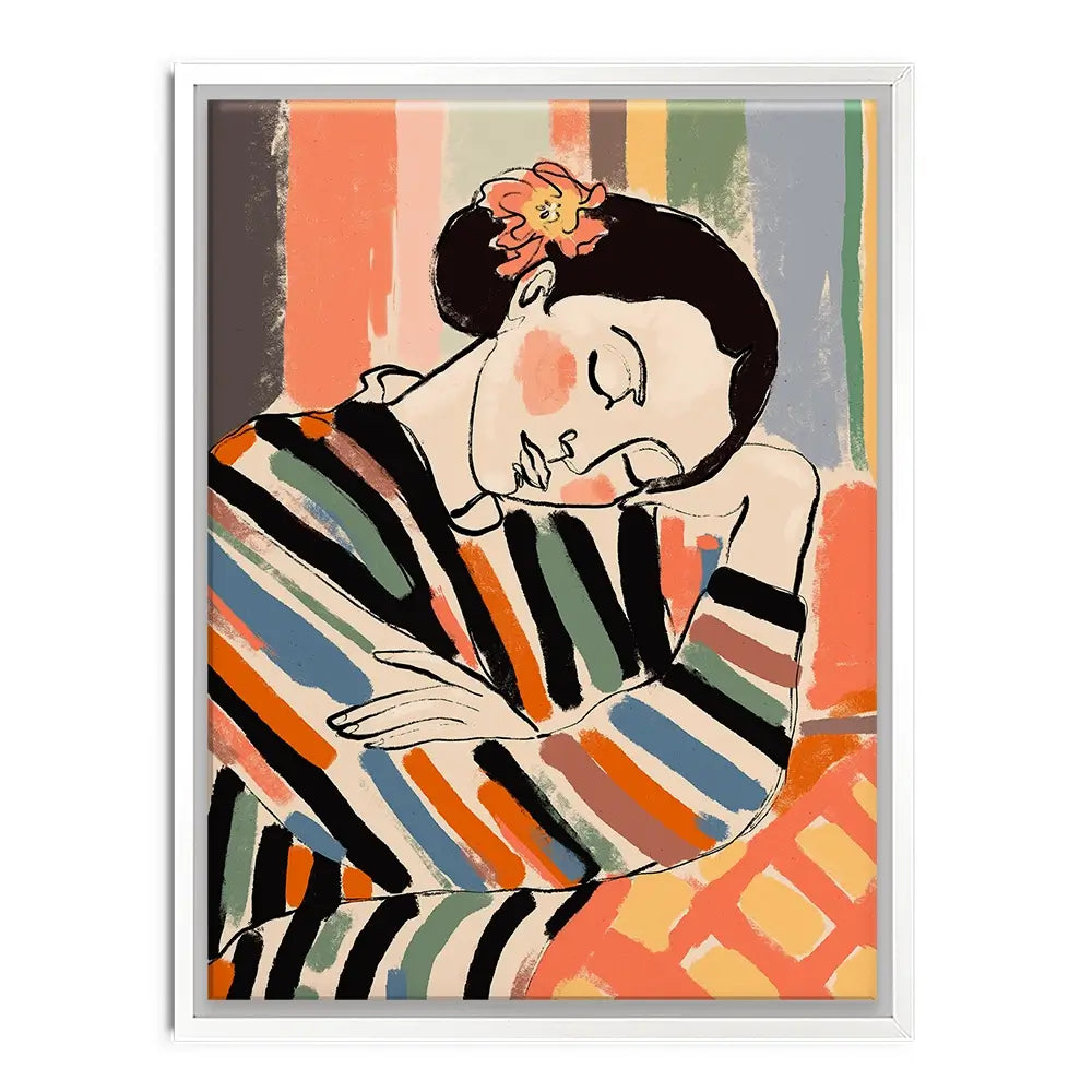 A Short Nap Canvas Print A Short Nap Canvas Print wall art product Treechild