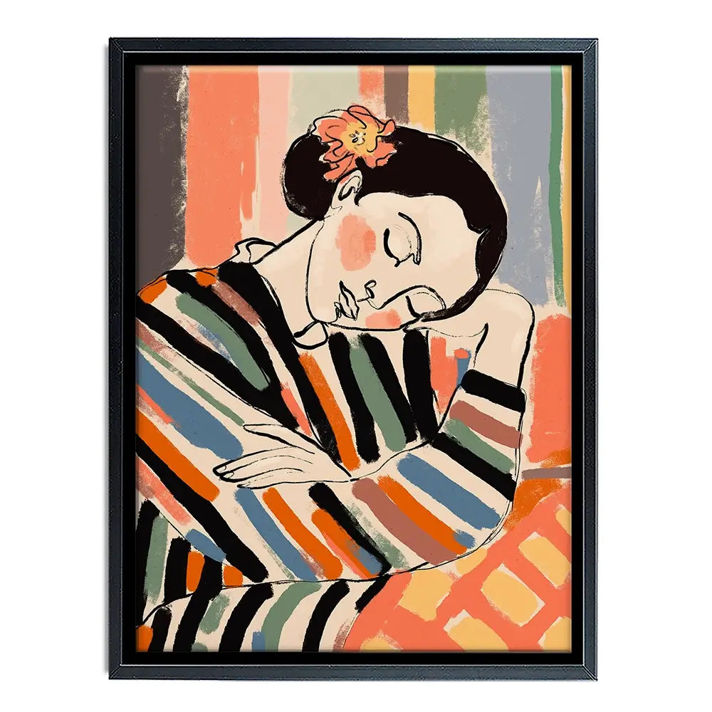 A Short Nap Canvas Print A Short Nap Canvas Print wall art product Treechild