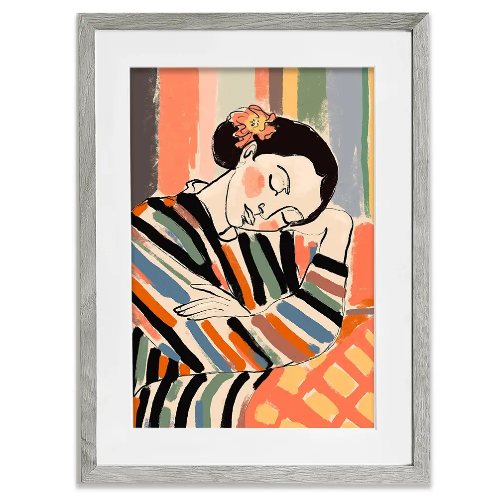 A Short Nap Framed Art Print A Short Nap Framed Art Print wall art product Treechild