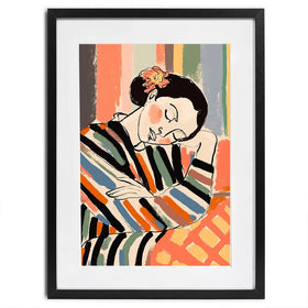 A Short Nap Framed Art Print A Short Nap Framed Art Print wall art product Treechild