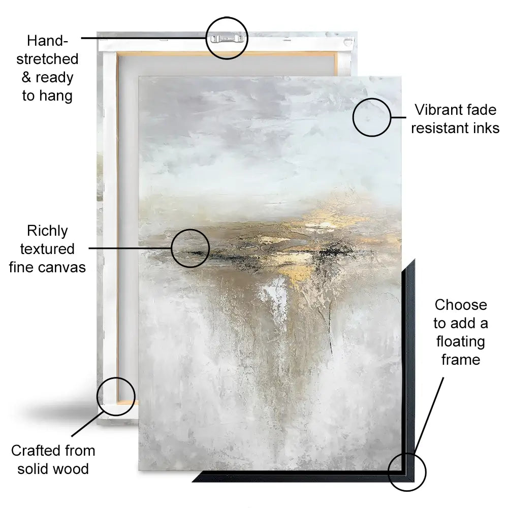 A Simple Abstract Canvas Print A Simple Abstract Canvas Print wall art product Alyson Storms - Independent