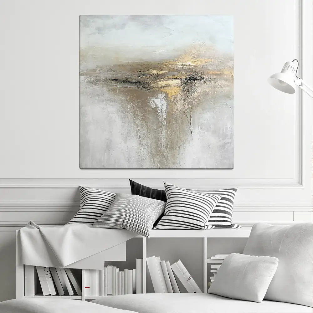 A Simple Abstract Square Canvas Print A Simple Abstract Square Canvas Print wall art product Alyson Storms - Independent