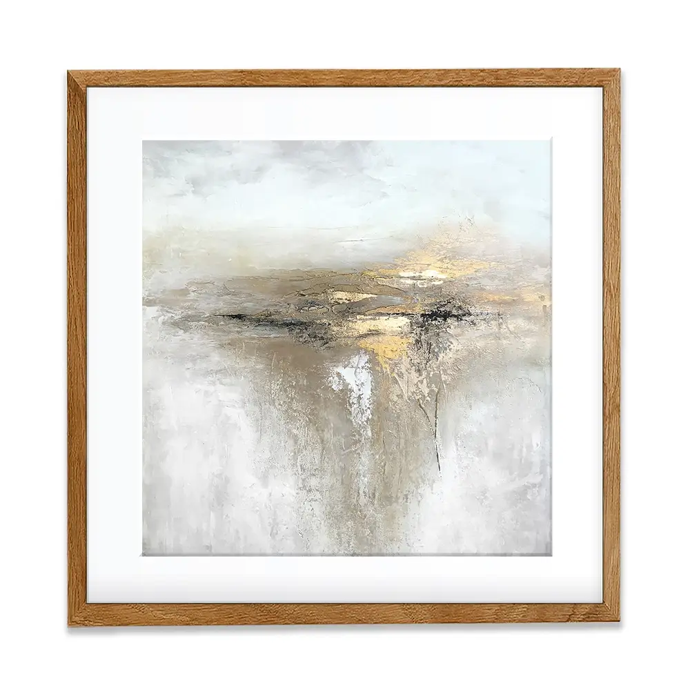 A Simple Abstract Square Framed Art Print A Simple Abstract Square Framed Art Print wall art product Alyson Storms - Independent
