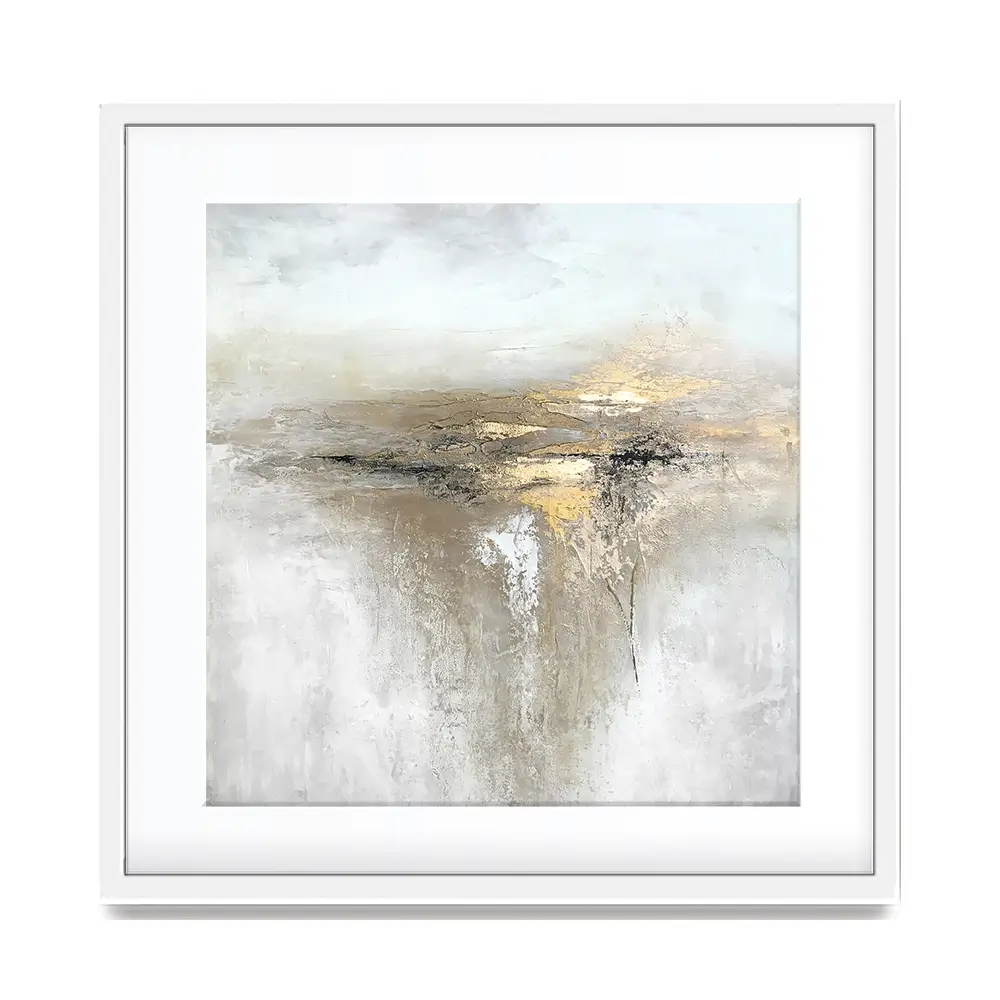 A Simple Abstract Square Framed Art Print A Simple Abstract Square Framed Art Print wall art product Alyson Storms - Independent