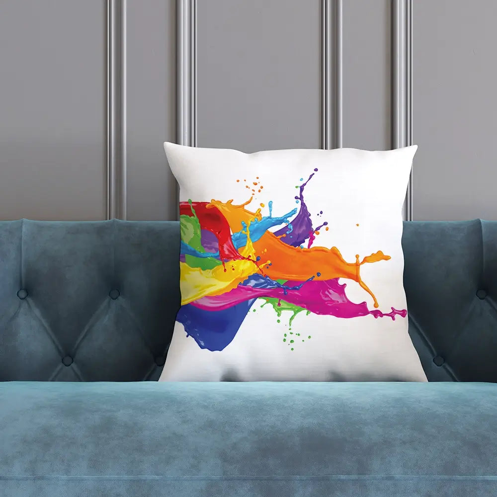 A Splash Of Colour Cushion A Splash Of Colour Cushion wall art product stockphoto-graf / Shutterstock